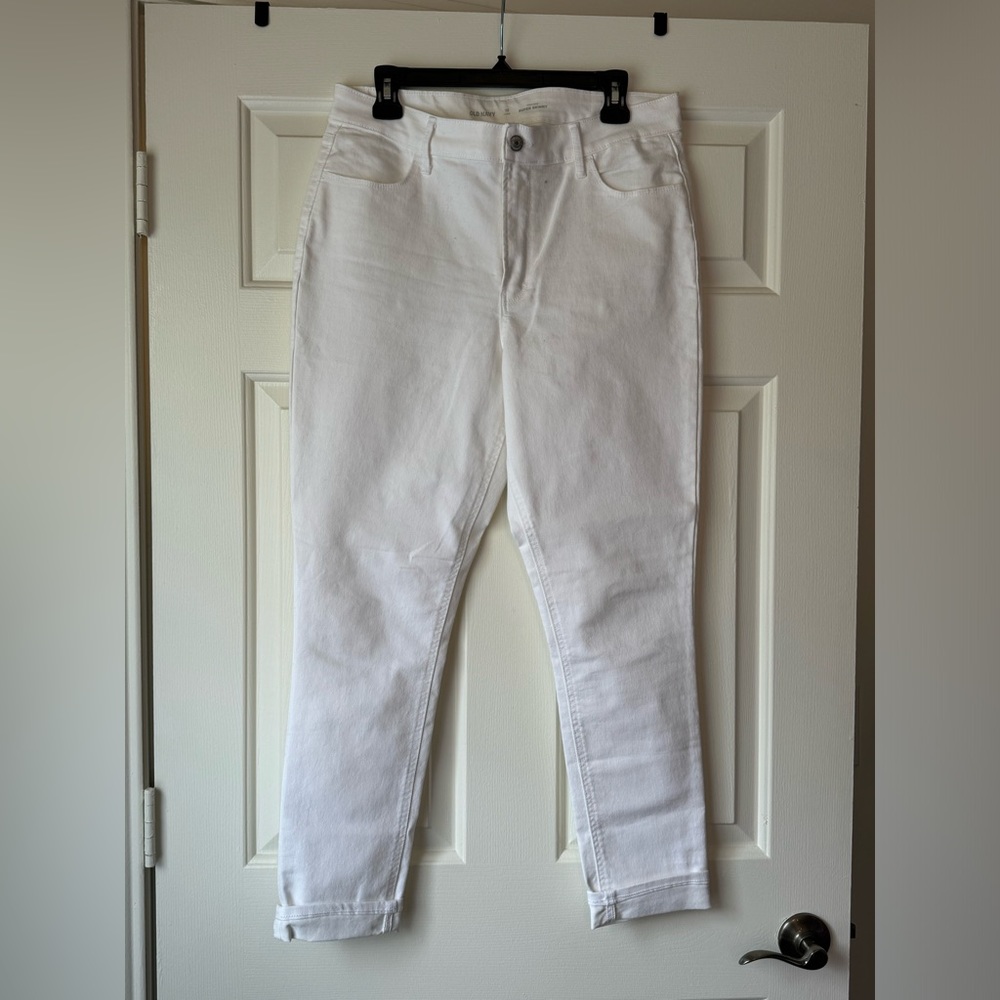 Women’s Old Navy WHT Jeans 12 Long